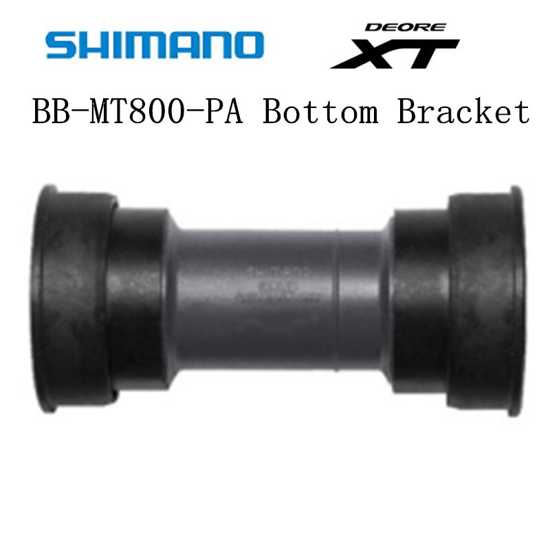 Shimano-pedalier DEORE XT SLX para bicicleta de montaña, soporte inferior SM BB, MT800, MT800-PA, Hollowtech II, 68/73mm, MT800, MT800, PA, ajuste a presión, 89,5-92mm: MT800-PA