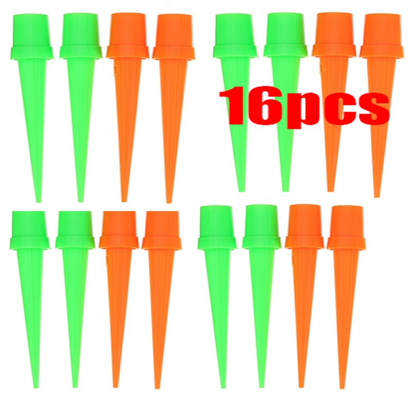 Automatic Watering Device With Switch Control Valve Timing Adjustable Flow Seepage Device Drip Irrigation Lazy Man: 16Pcs