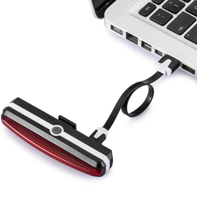 Ultra Bright Bike Light USB Rechargeable Bicycle Tail Light High Intensity Rear LED Night Outdoor Cycling Safety Flashlight ww