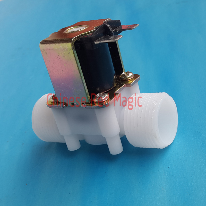 solenoid valve coil 3/4" DC 12V 24V or AC220V Electric Solenoid Valve Normally Closed N/C Water Inlet Flow Switch 0.02 - 0.8Mpa