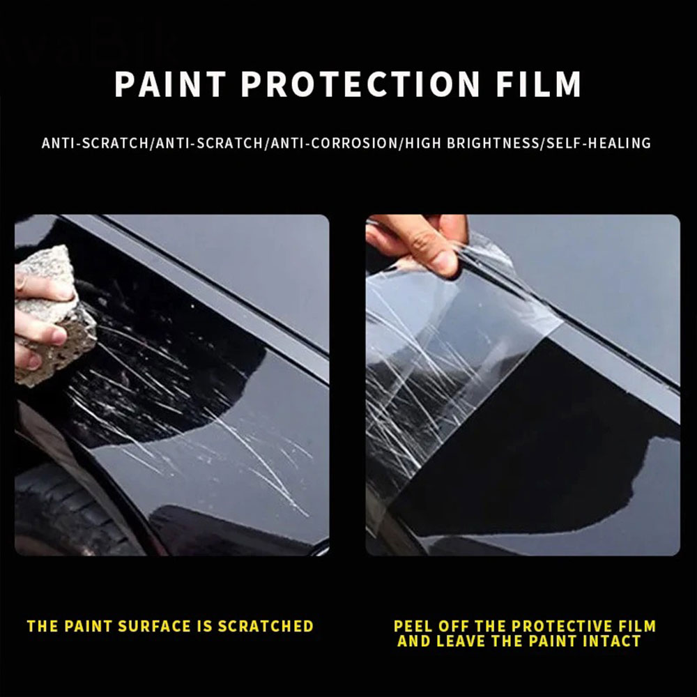 PPF Clear paint Protection 10/30/50cm TPU 3 Layers High Glossy Satin Vinyl Car Wrap Film Self healing transparent car Sticker