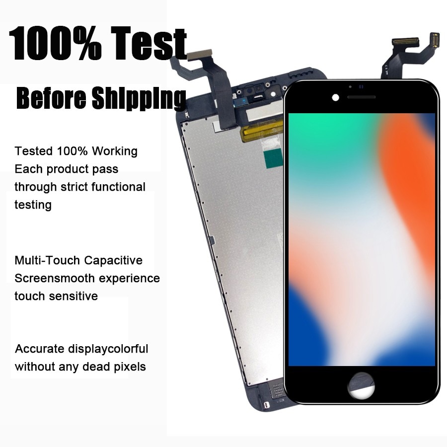 PINZHENG AAAA Display LCD Für iPhone 6 6s 7 8 Plus Bildschirm LCD Display Montage Digitizer Für iPhone 5 5s 5c se Ersatz LCDs