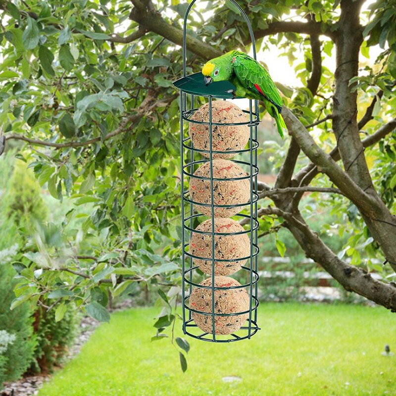 Green Outdoor Bird Feeder Hanging Net Portable Wil... – Grandado