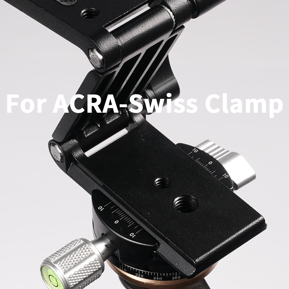 Universal Flex Tilt Head Z Mount Bracket Arca-Swiss Tripod Quick Release Plate for Monopod Slider Stabilizer Gimbal SLR Cameras