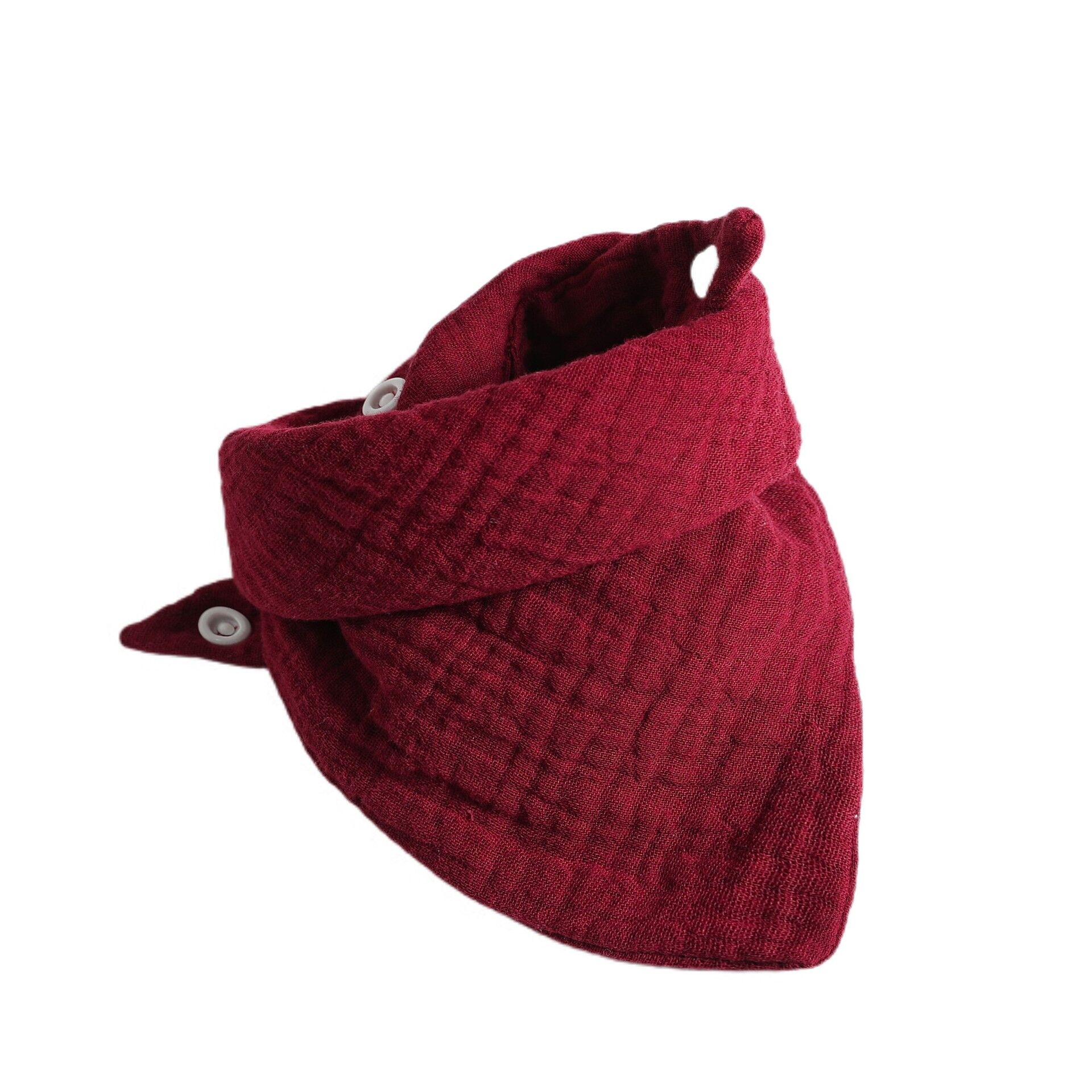 20pcs/lot Baby Bibs Pocket Cotton Gauze Saliva Towel Baby Handkerchief Bib Children Gauze Bib: hong