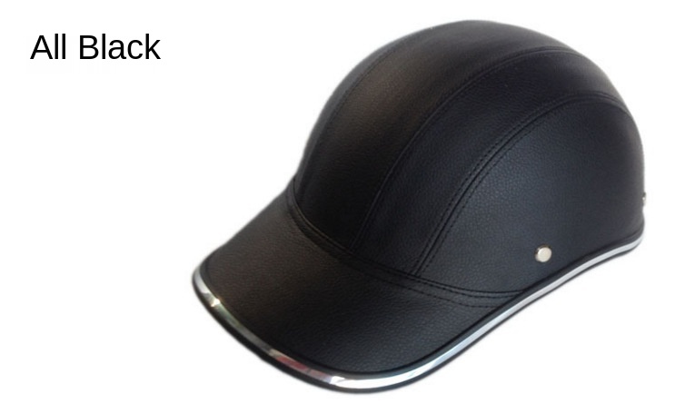 Verstelbare Fiets Fietsen Helm Baseball Cap Anti Uv Veiligheid Fiets Helm Mannen Vrouwen Racefiets Helm Voor Outdoor Mtb Schaatsen: black
