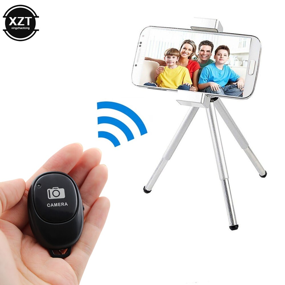 Bluetooth Afstandsbediening Knop Draadloze Controller Zelfontspanner Camera Stok Ontspanknop Telefoon Selfie Voor Ios Android