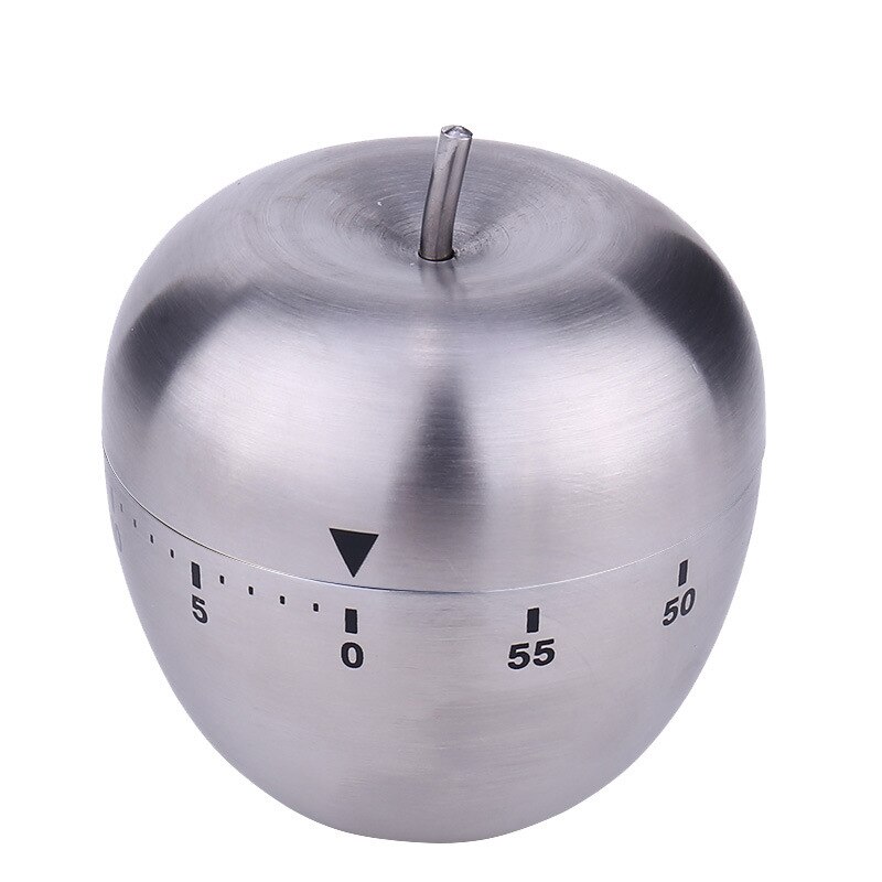 Cartoon Kitchen Timer 60 Minute Countdown Timer Fruit Vegetable Shape Cooking Timer Reminder Kitchen Tools: Apple