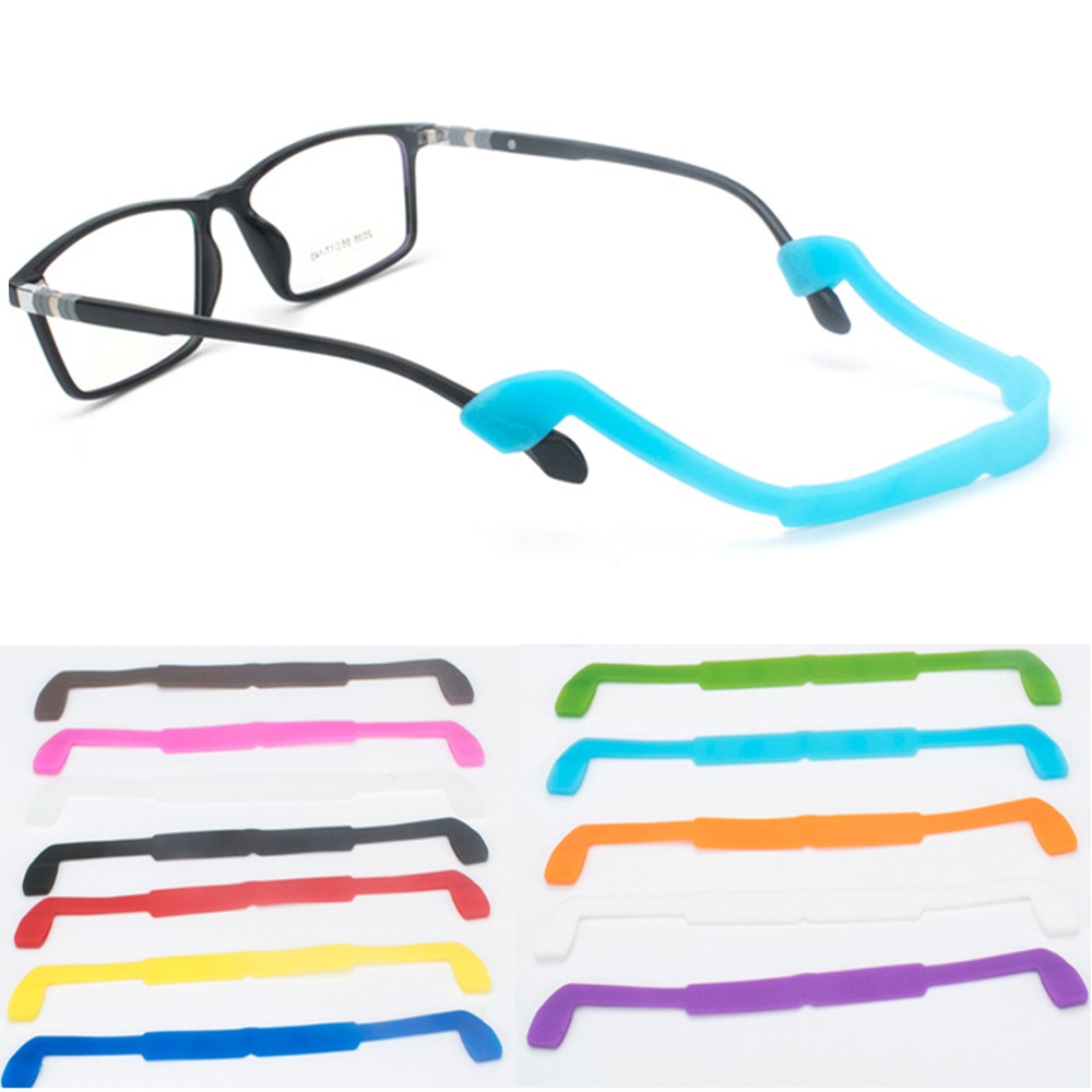 Sangle de lunettes de soleil en Silicone, 1 pièce, attache de lunettes de sécurité pour enfants, porte-cordon, corde de lunettes de sport