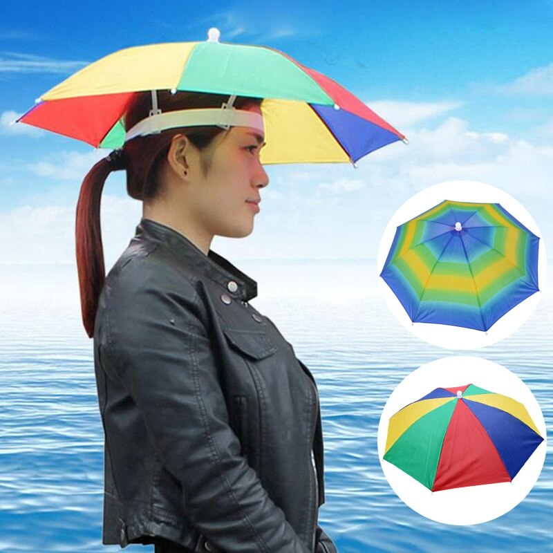 chapeau pliable chapeaux parapluie ombre de soleil casquette étanche pour l'activité de plein air Baseball randonnée Camping tête équipement