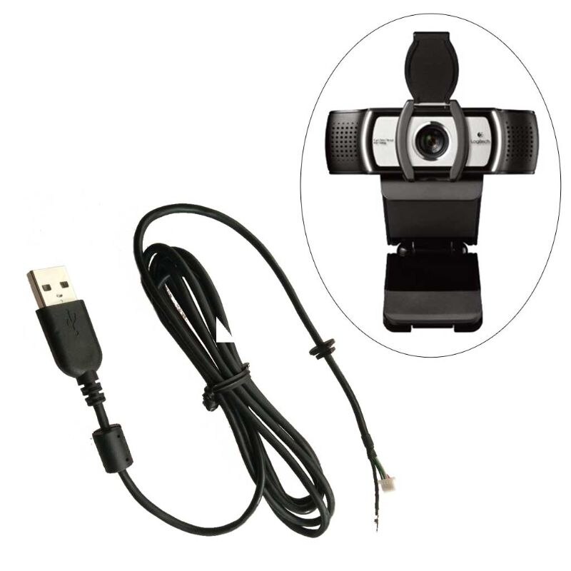 Usb Reparatie Vervanging Camera Lijn Kabel Webcam Draad Voor Logitech Hd Pro Webcam C920 C930e C922 C922x Pro