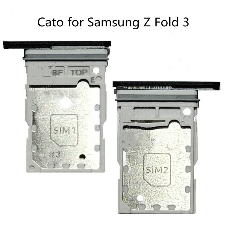 1 Stuk Card Slot Voor Samsung Z Vouw 3 Kaart Lade F9260 F926N F926U W22 Kaarthouder
