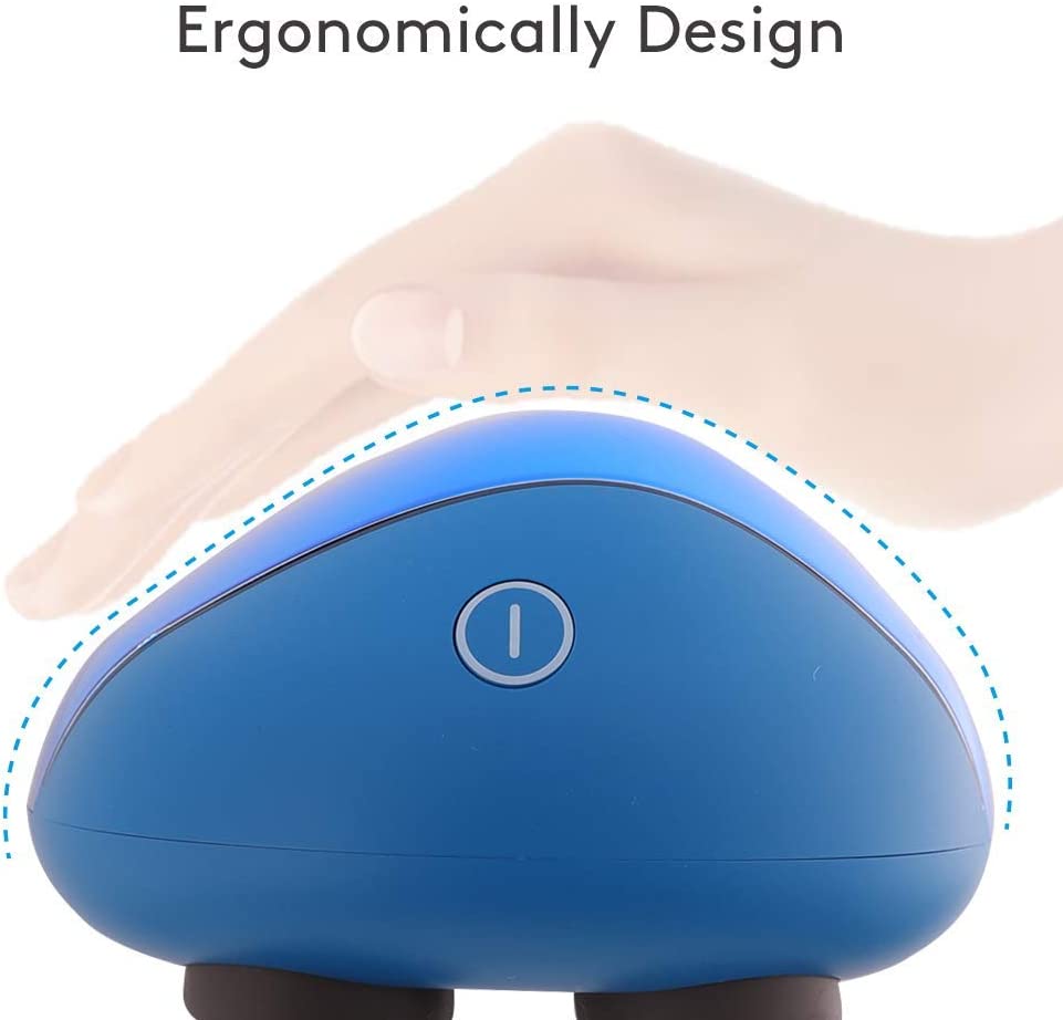 Breo Scalp Mini Blue Wireless Massager Head for Scalp Relief IPXF7