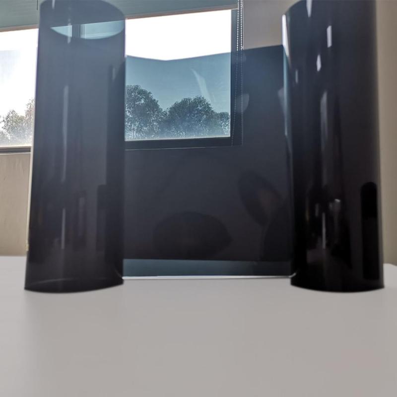 20X150 Cm Zwarte Auto Window Tint Tinting Film Roll 5% Zomer Voorruit Huis Vensterglas Zonne Uv bescherming Sticker Films