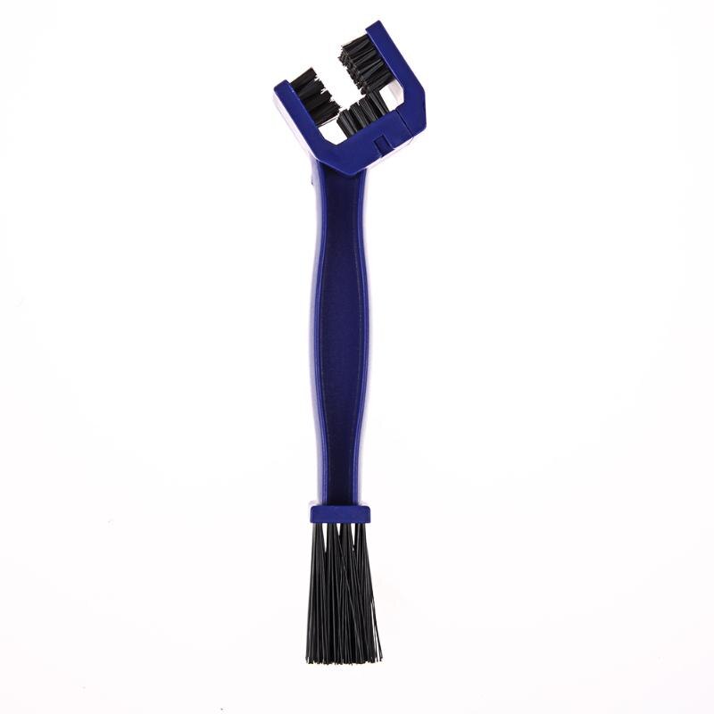 Cepillo de limpieza azul para bicicleta, herramienta de limpieza para bicicleta, ciclismo, bicicleta, cadena, eliminador de frenos, cepillo de limpieza: 1