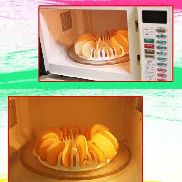 Bricolage faible en Calories four à micro-ondes sans graisse fabricant de croustilles outils de cuisson et de pâtisserie outils de cuisine en plastique
