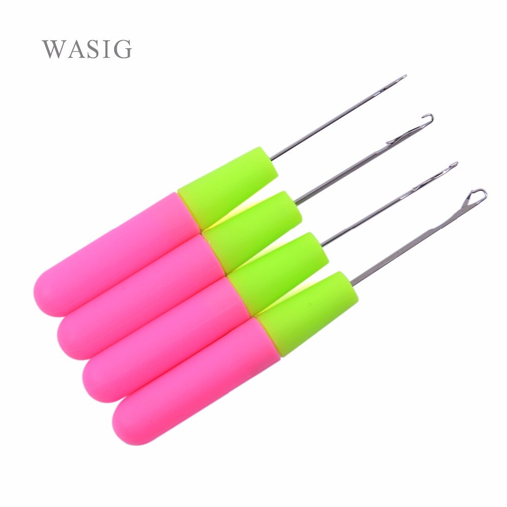 big 50 pcs Crochet Hook For Braids Plastic Crochet Braid Latch Hook Needle Crochet Braids Needle