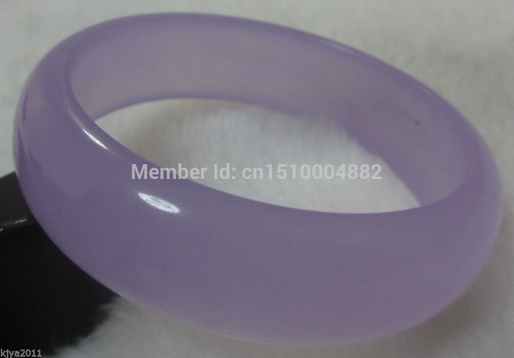 Freies 00139 Heißer Schönen Feinen frauen Lila Edelsteine Armreif Armbinde 55 ~ 61mm