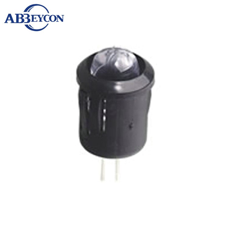 ZS136 8mm diameter black plastic led holder (for 5mm led) 5mm led holders