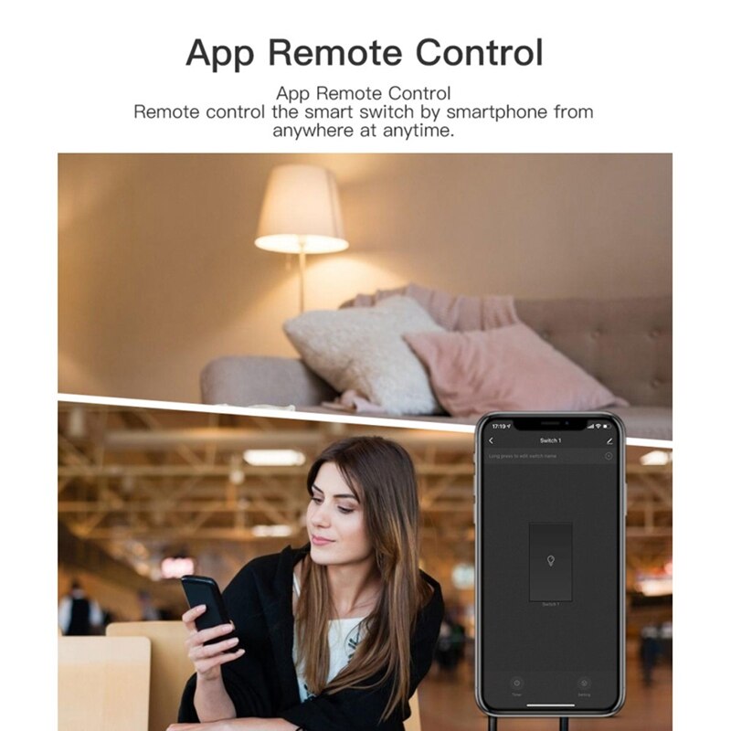 16A Wifi Smart Switch Module 2-Way Control Timer DIY MINI Wireless Switches Smart Home Work With Alexa Home Tuya Smart