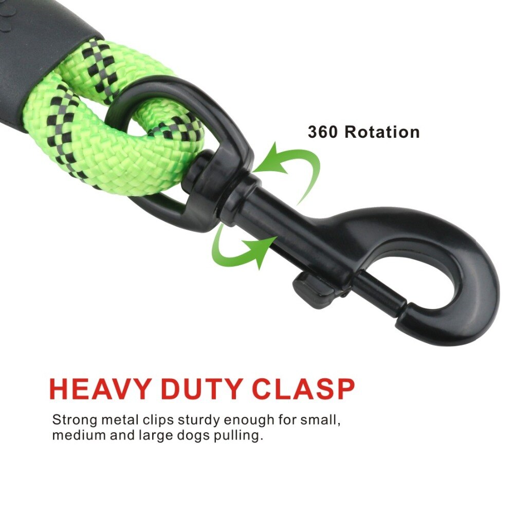 Reflecterende Grote Hondenriem Nylon Touw Pet Training Riemen Lange Lood Hond Veiligheid Bergbeklimmen Touw Voor Medium Grote Grote dog4