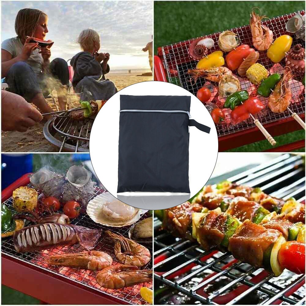 Ekstra stort bbq-trekk vanntett kraftig hage utendørs grill bbq grillbeskytter yu-home
