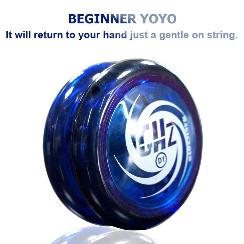 MAGICYOYO Responsive Yoyo D1 GHZ Looping Yoyos For Kids Beginner With Yoyo Strings+Finger Cot+Yoyo Ba