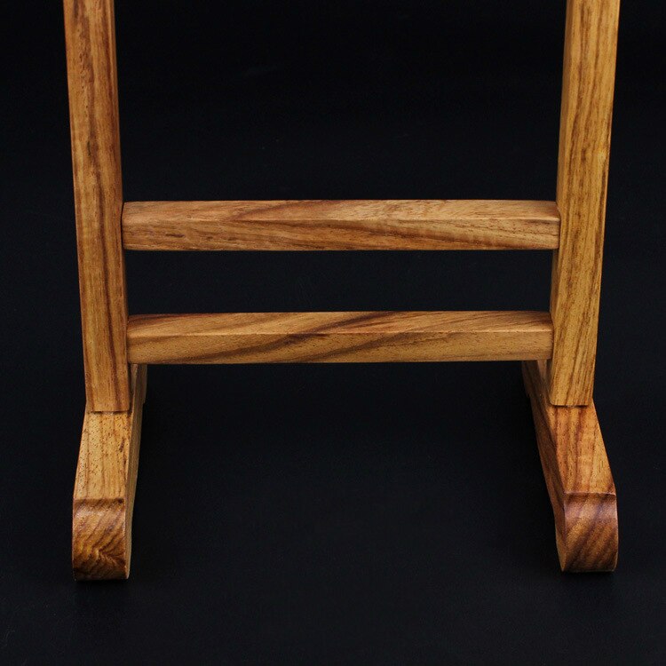 Pincel de madera de palisandro de estilo Simple, estante de escritura de pintura tradicional de madera sólida, tesoro de estudio, papelería