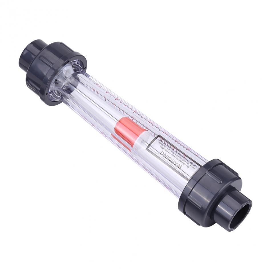 LZS-15 Flow Meter Plastic Tube 60-600L/H Pipeline water rotameter LZS flow meter