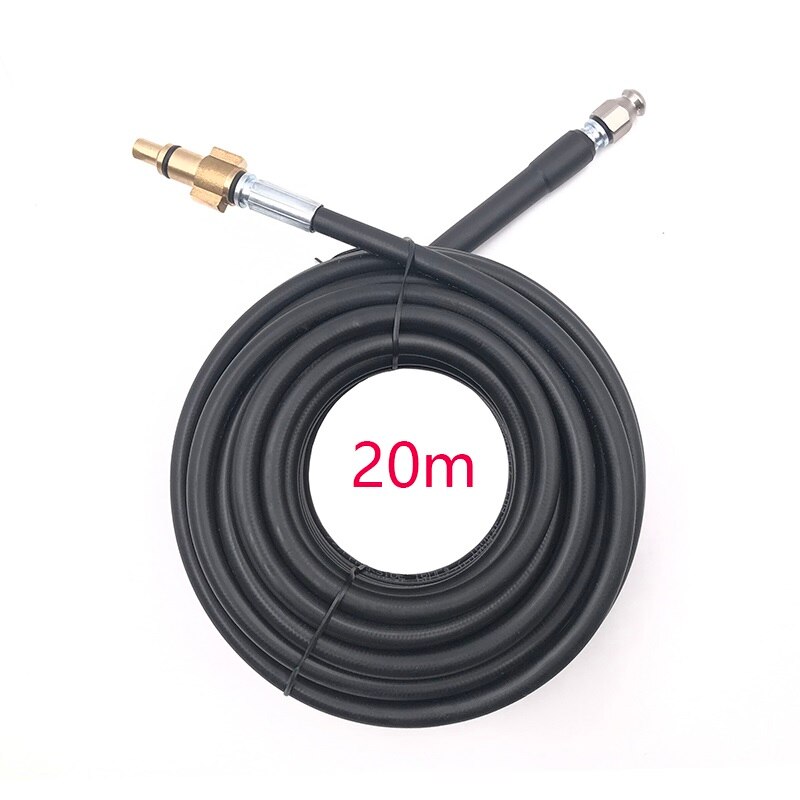 ROUE Pipe Cleaning Cable Pipe Unblocker High Pressure Hose Hydro Jet Nozzle Pressure Washer Tube For Lavor High Pressure Cleaner: 20M For PARKSIDE