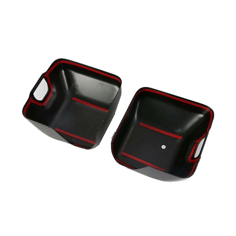 Tapas para espejo de puerta lateral de Jeep Wrangler JL , estilo de fibra de carbono