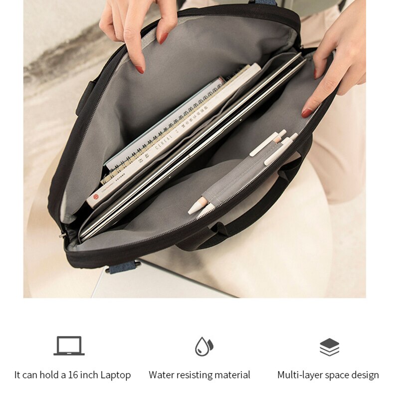 15.6inch Waterproof Business Computer bag laptop Case Portable Laptop Tote Laptop Bag