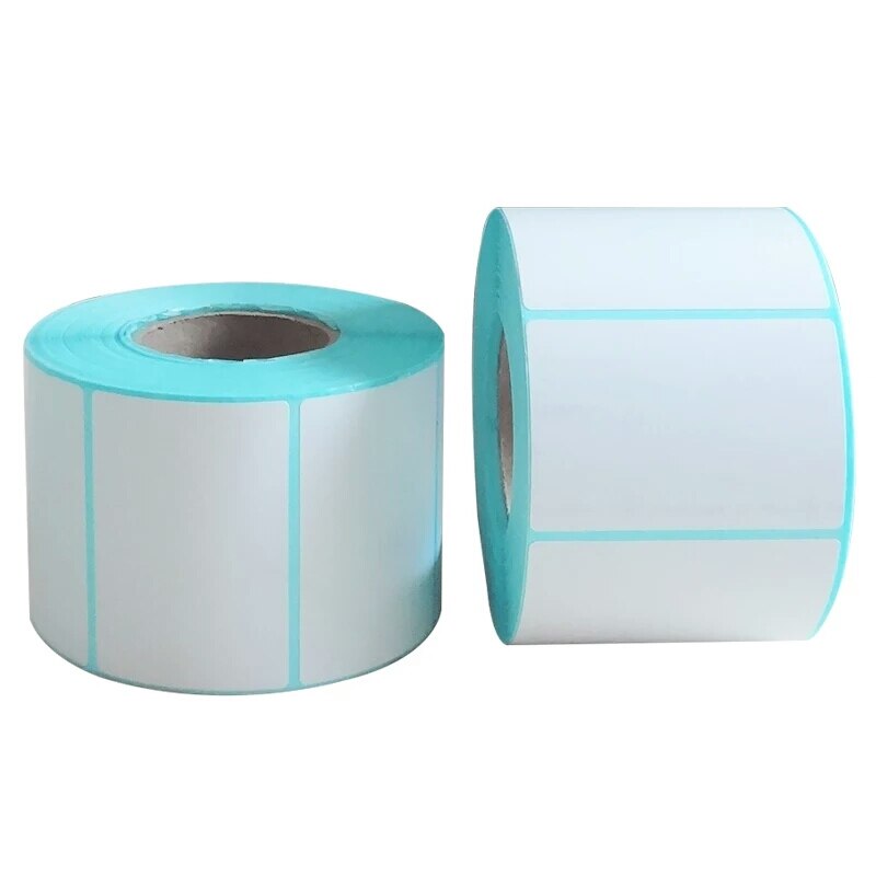 700pcs/Roll Adhesive Thermal Label Sticker Paper Supermarket Price Blank Barcode Label Direct Print Waterproof Print Supplies
