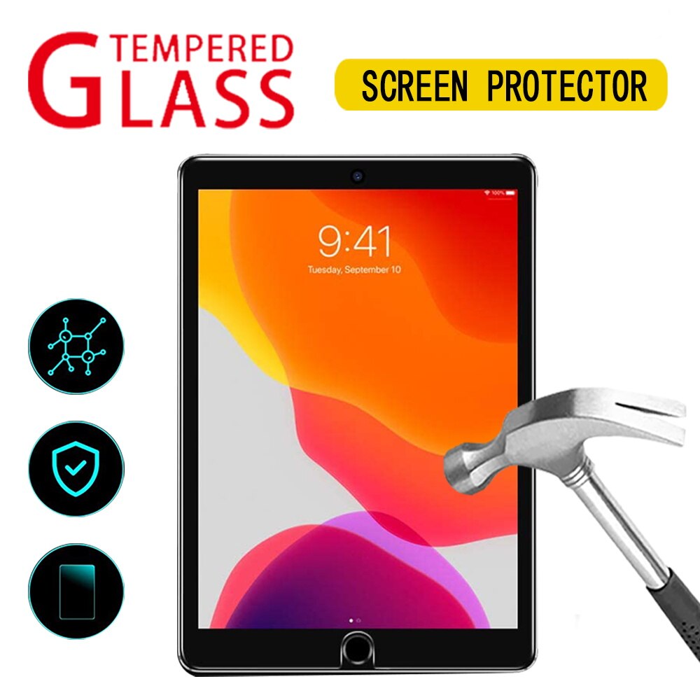 Tablet Screen Protectors Voor Apple Ipad 10.2 Inch 9th Generatie Hd Bubble Gratis Scherm Beschermende Film: Default Title