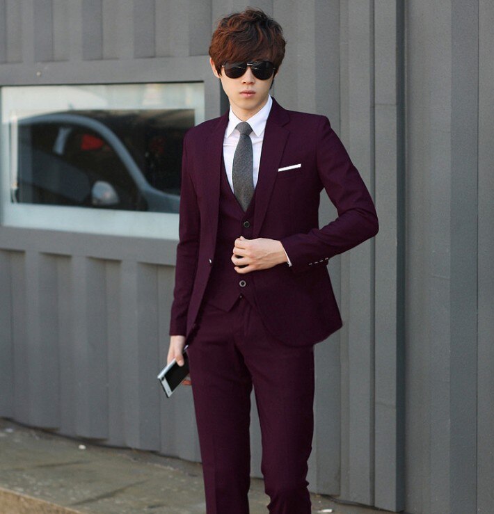 (Jacket+Pant+Vest)