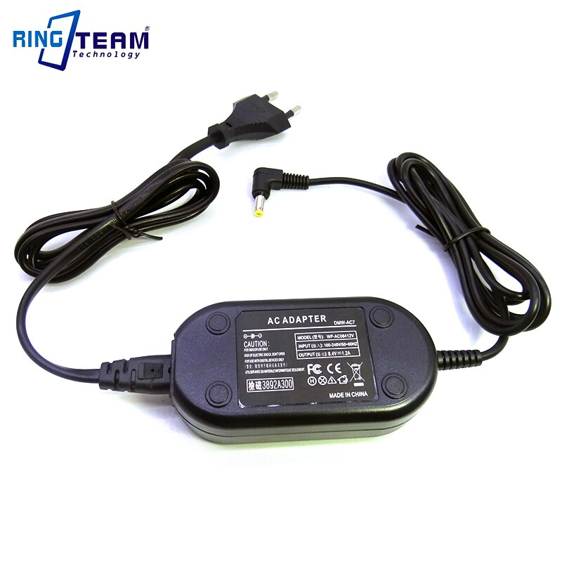 DMW-AC7 DMW-CAC1 Cámara adaptador de alimentación de CA para Panasonic DMC FZ50 FZ30 FZ35 FZ38 FZ7 FZ8 FZ18 FZ28 FZ50K FZ50S FZ50EF FZ30 cámaras