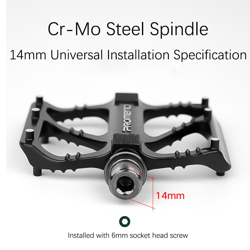 Promend Bike Pedal Quick Release 3 Bearing MTB Pedal Aluminum Metal Body Smooth Lubricate road Bike Pedal R67 wellgo xpedo qrd2