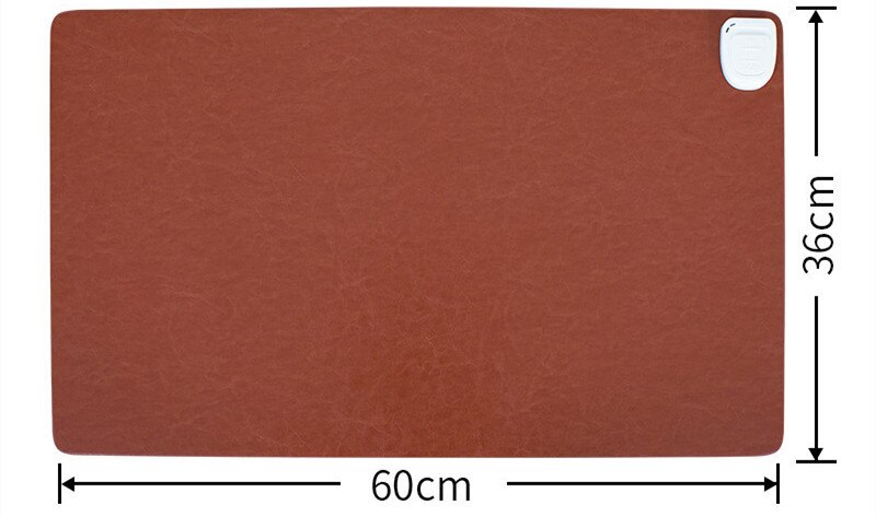 Sicherheit Heizung Pad Mini Decke PC Maus Pad Warme Hand 24V 36CM X 60CM 33CM X 70CM: Braun / 36CM X 60CM