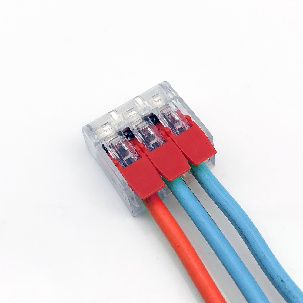wire connector set box universal compact terminal block lighting wire connector for 3 room hybrid quick connector