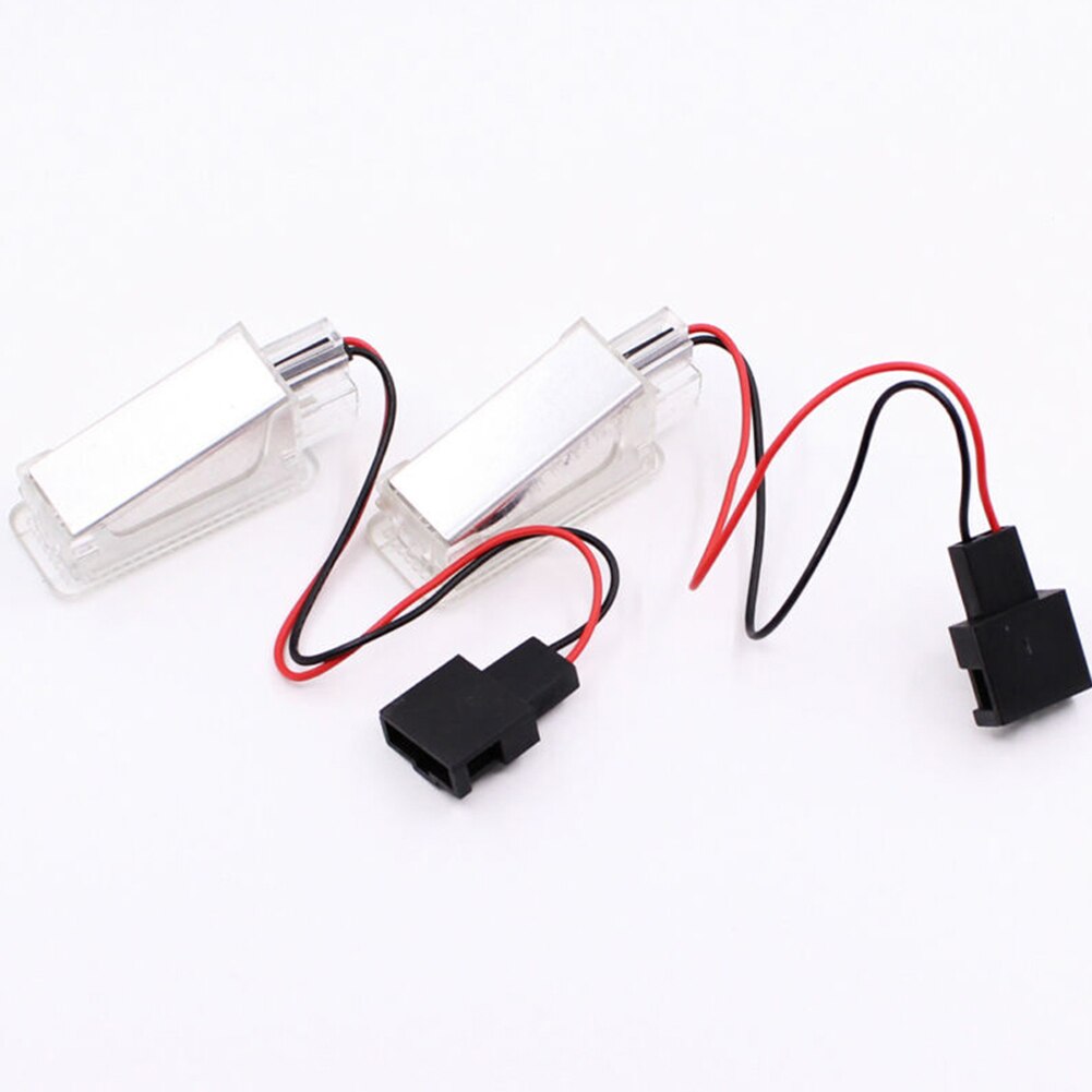 2pcs LED Luggage Trunk Light Interior Dome Lamp for Skoda Octavia Fabia Superb Roomster Kodiaq Yeti Car Accessories
