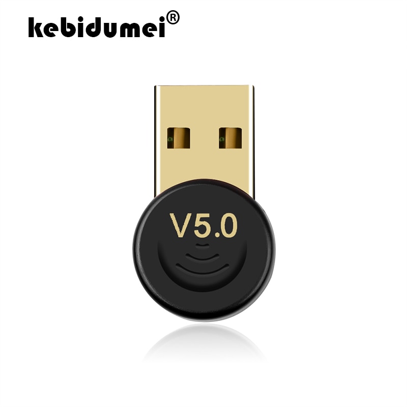 Kebidumei V5.0 Draadloze Usb Bluetooth 5.0 Adapter Bluetooth Dongle Music Receiver Adaptador Bluetooth Zender Voor Pc