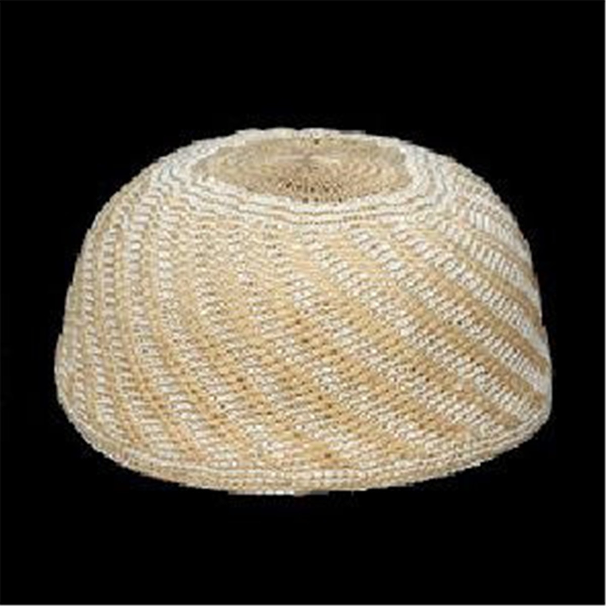 1pc Mens Cotton Islamic Prayer Cap Muslim Men Hat Topi Kufi Head Wear Men's Cap