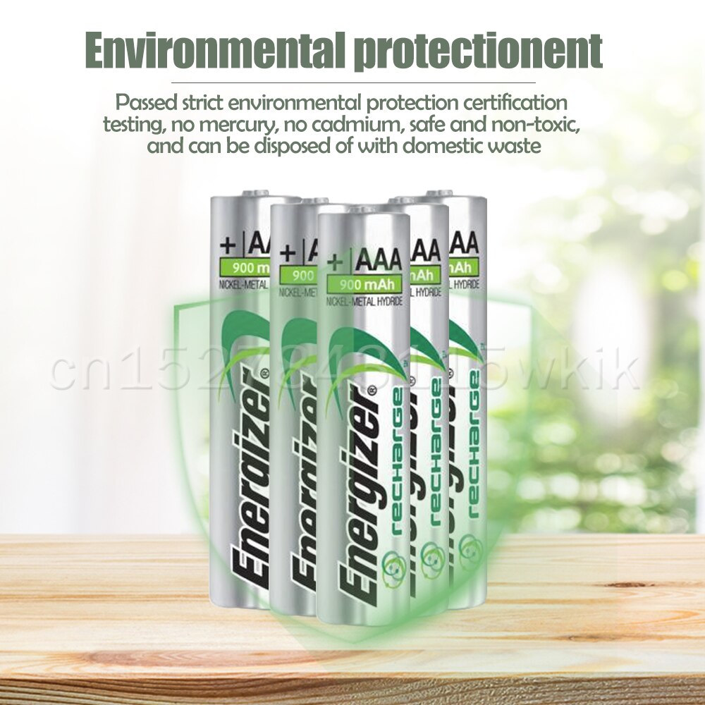 1-4PCS Energizer AAA 1.2V 3A 900mAh Ni-MH Rechargeable Battery For Camera Flashlight Toys Shaver Pre-charged NI-MH Bateria HR03
