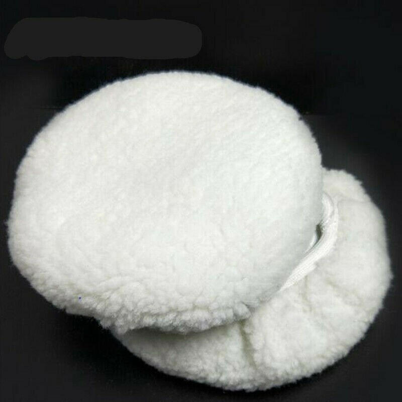 9-10 tum ull sammet bil polering hjul set bil polermatta pad motorhuv mjuk mikrofiber polering motorhuv buffing pad skydd