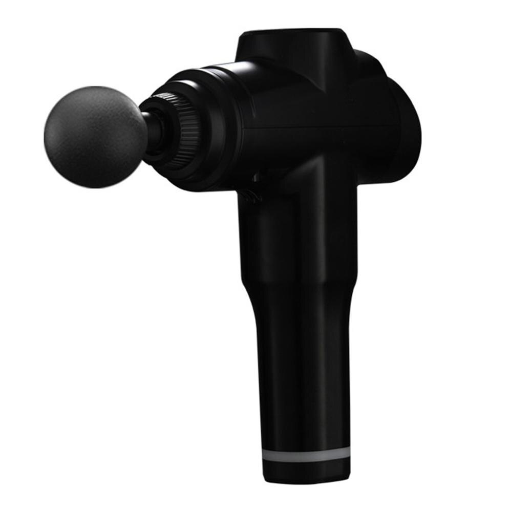 Fitness maison électrique Fascia outil Relaxation masseur charge Muscle Massage outil Fitness équipement sport: black