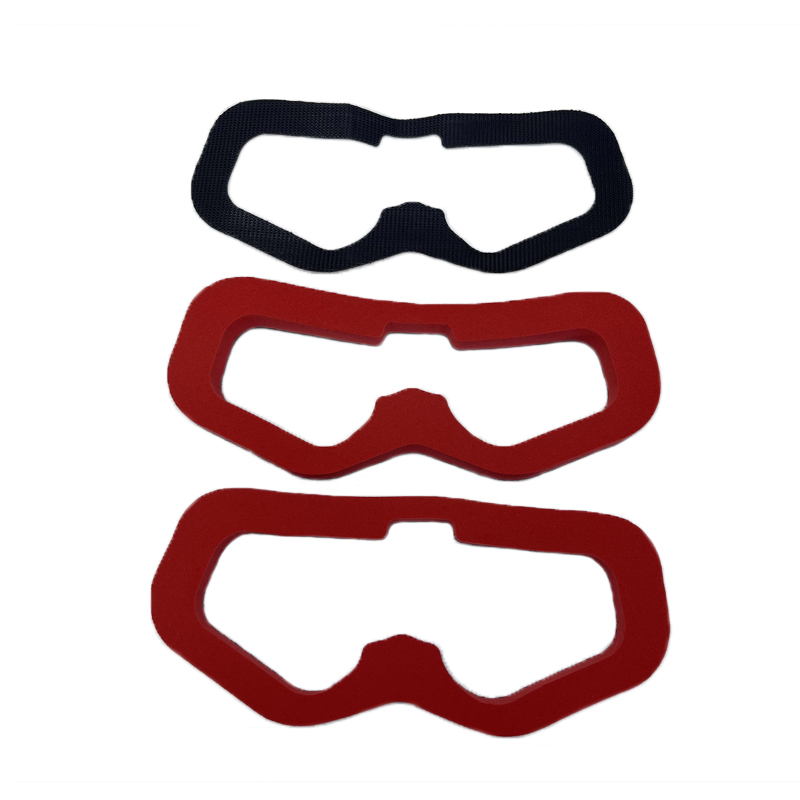 FPV Fatshark HDO2 HDO HD3 V6 Sky04 Sky02 gafas almohadilla de espuma de esponja 10/14mm de espesor gafas de vídeo antifugas máscara de ojos ligera: Borgoña