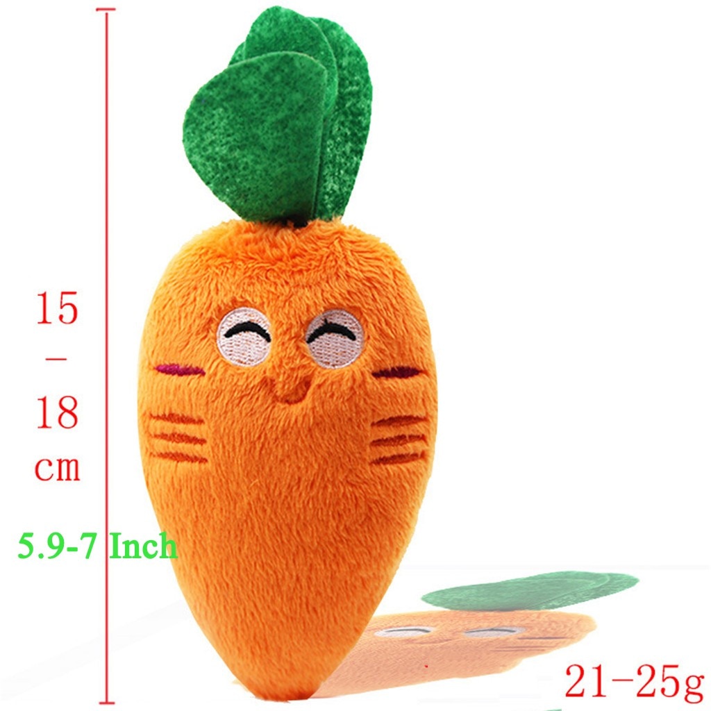 Funny Pet Toys Cartoon Cute Bite Resistant Plush Squeaky Toy Pet Toy For Cats Dogs Interactive Supplies Pet Partner#p30