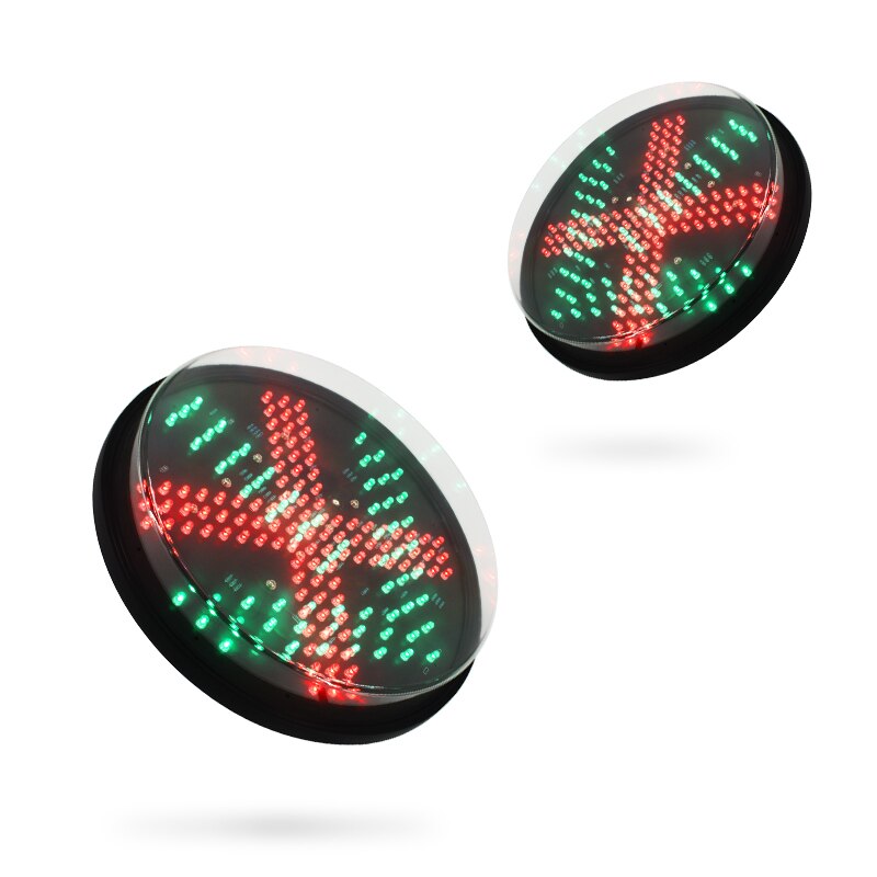 Diameter 12Inch Red Stop Green Go Cross Arrow Led Traffic Light Signal Module