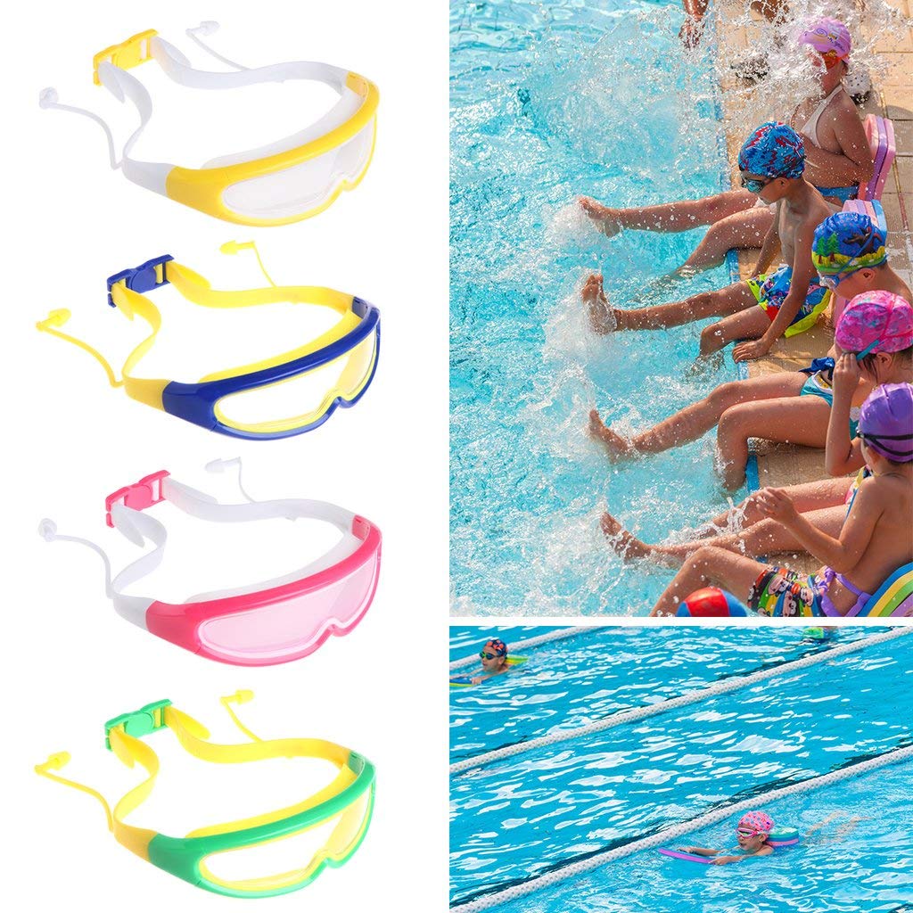 Zwembril Kid Zwembril Voor Jongens Meisjes Zwemmen Bril Met Beschermhoes Geen Lekkende Anti Fog Uv Bescherming