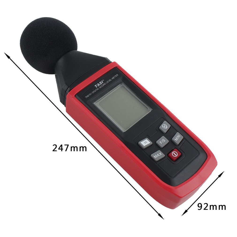 TA8151 Digital Sound Level Meters 30~130dB Decibel Meter Logger Noise Detector Digital Noise Audio Diagnostic Tool